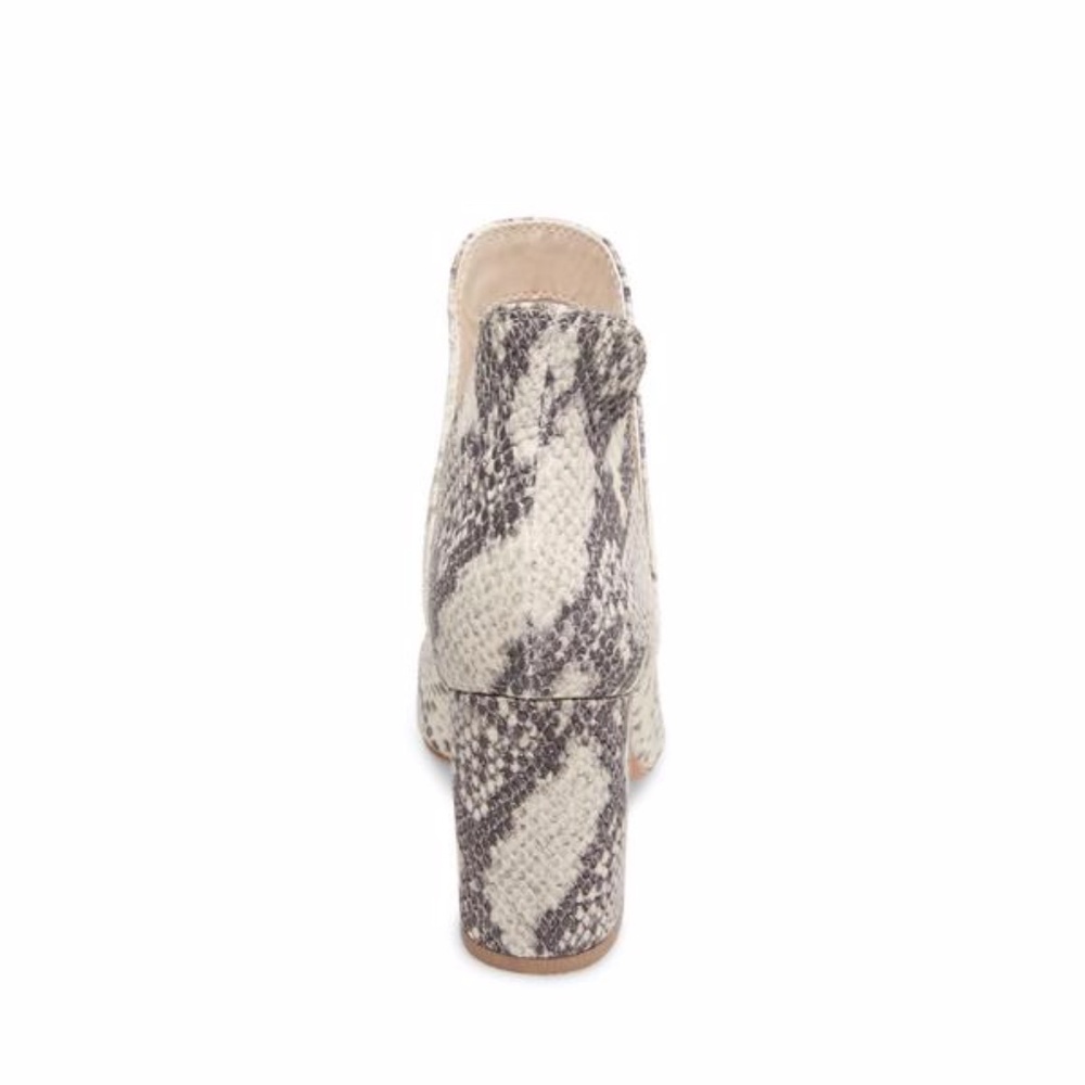 NEW Steve Madden Rookie Natural Snake Booties NWT - Picture 2 of 5